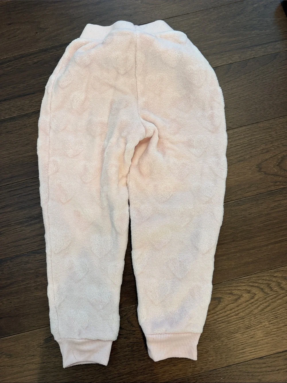 BCBGirls 2 Piece Plush Heart Sleep Set Pink Size XS 5/6 - C45-082